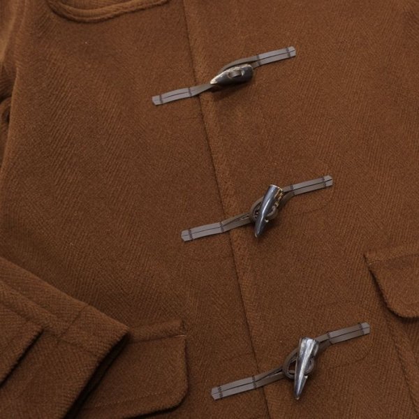 画像6: INVERTERE(インバーティア)LONG LENGTH DUFFLE COAT(ロングレングスダッフルコート)"Joshua Ellis" / Vicuna(ビクーニャ) (6)