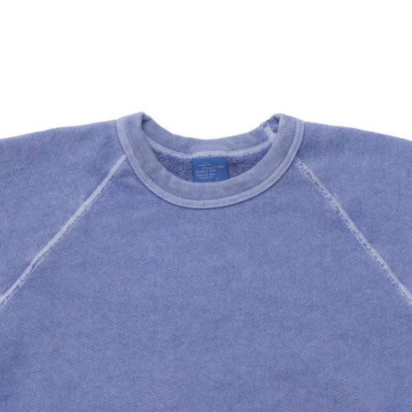画像3: Good On(グッドオン)Raglan Crew Sweat(ラグランクルースウェット)"Pigment Dye" / Lt.Purple(ライトパープル) (3)