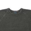 画像3: Good On（グッドオン）Raglan Crew Sweat（ラグランクルースウェット）"Pigment Dye"/Black（ブラック） (3)