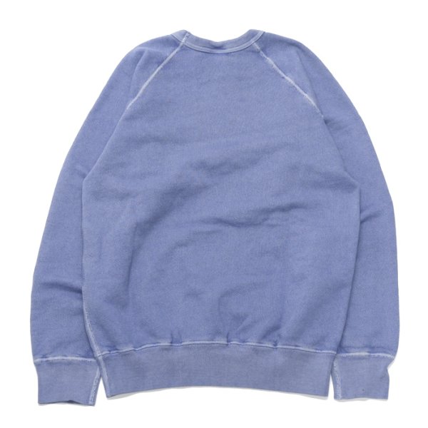 画像2: Good On(グッドオン)Raglan Crew Sweat(ラグランクルースウェット)"Pigment Dye" / Lt.Purple(ライトパープル) (2)