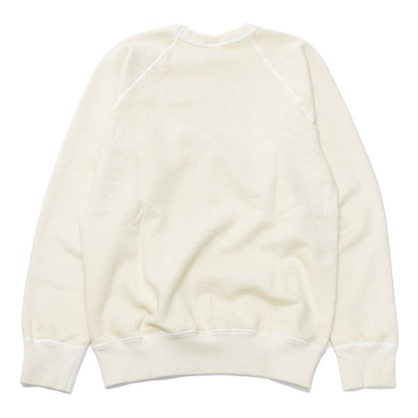 画像2: Good On(グッドオン)Raglan Crew Sweat(ラグランクルースウェット)"Pigment Dye" / Natural(ナチュラル) (2)