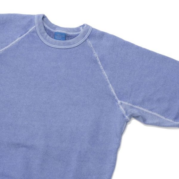 画像4: Good On(グッドオン)Raglan Crew Sweat(ラグランクルースウェット)"Pigment Dye" / Lt.Purple(ライトパープル) (4)