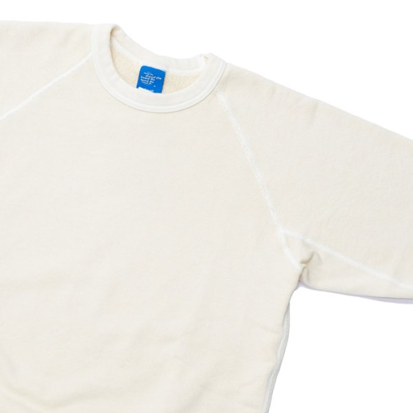 画像4: Good On(グッドオン)Raglan Crew Sweat(ラグランクルースウェット)"Pigment Dye" / Natural(ナチュラル) (4)