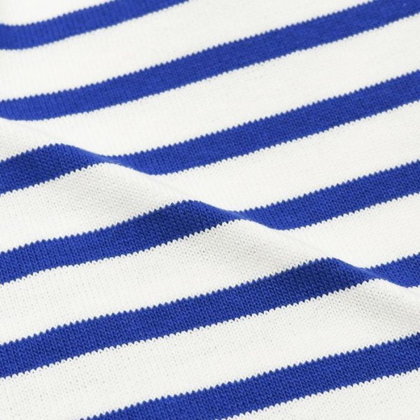 画像6: SAINT JAMES(セントジェームス)OUESSANT(ウエッソン)/NEIGE×GITANE(ホワイト×コバルトブルー) (6)