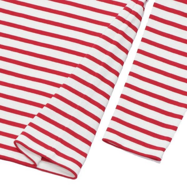 画像5: SAINT JAMES(セントジェームス)OUESSANT(ウエッソン)/NEIGE×TULIP(ホワイト×レッド) (5)