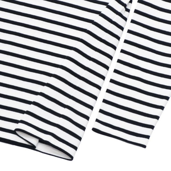 画像5: SAINT JAMES(セントジェームス)OUESSANT(ウエッソン)/NEIGE×NOIR(ホワイト×ブラック) (5)