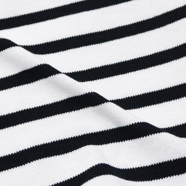 画像6: SAINT JAMES(セントジェームス)OUESSANT(ウエッソン)/NEIGE×NOIR(ホワイト×ブラック) (6)