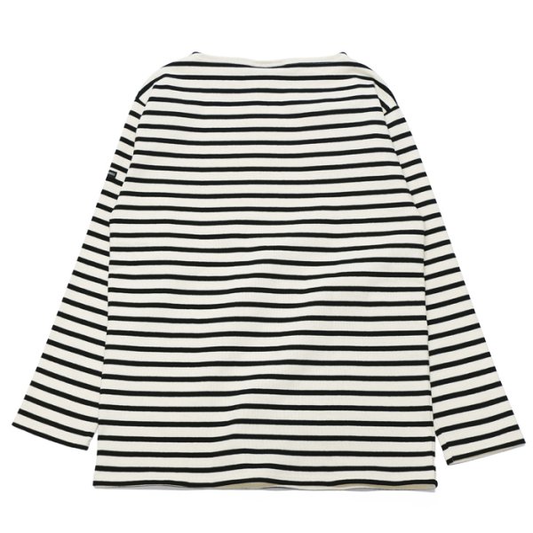 画像2: SAINT JAMES(セントジェームス)OUESSANT(ウエッソン)/ECRU×NOIR(キナリ×ブラック) (2)