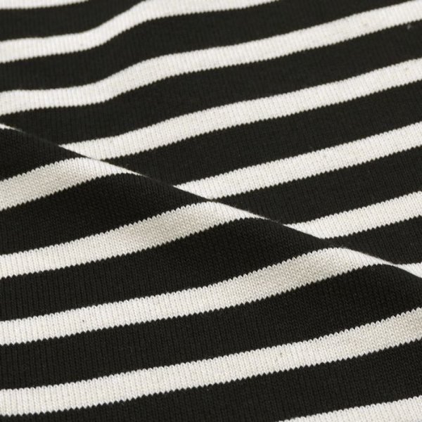 画像6: SAINT JAMES(セントジェームス)OUESSANT(ウエッソン)/NOIR×ECRU(ブラック×キナリ) (6)