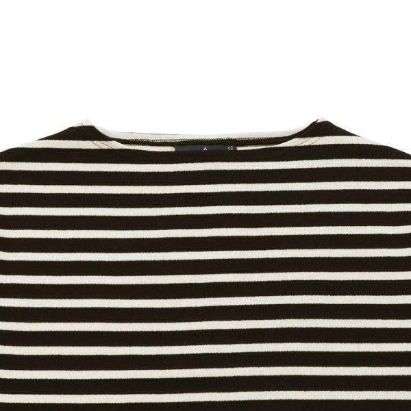 画像3: SAINT JAMES(セントジェームス)OUESSANT(ウエッソン)/NOIR×ECRU(ブラック×キナリ) (3)