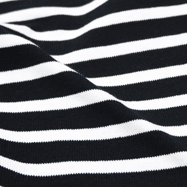 画像6: SAINT JAMES(セントジェームス)OUESSANT(ウエッソン)/NOIR×NEIGE(ブラック×ホワイト) (6)