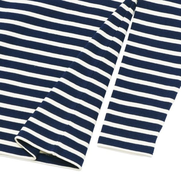 画像5: SAINT JAMES(セントジェームス)OUESSANT(ウエッソン)/MARINE×ECRU(マリン×キナリ) (5)