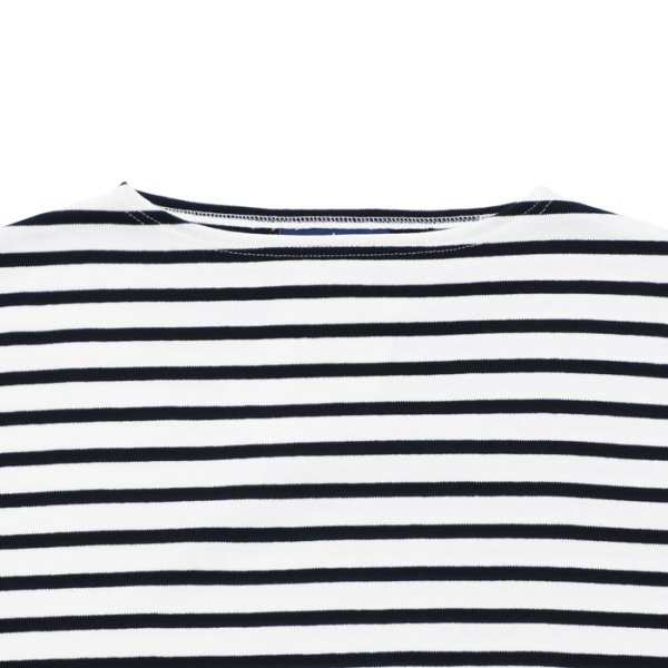 画像3: SAINT JAMES(セントジェームス)OUESSANT(ウエッソン)/NEIGE×NOIR(ホワイト×ブラック) (3)