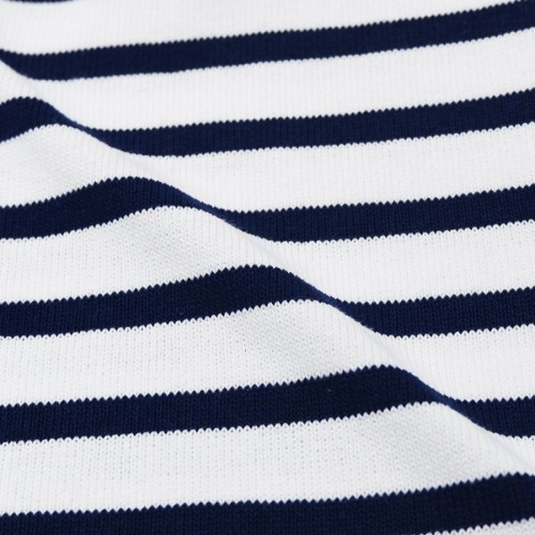 画像6: SAINT JAMES(セントジェームス)OUESSANT(ウエッソン)/NEIGE×MARINE(ホワイト×マリン) (6)