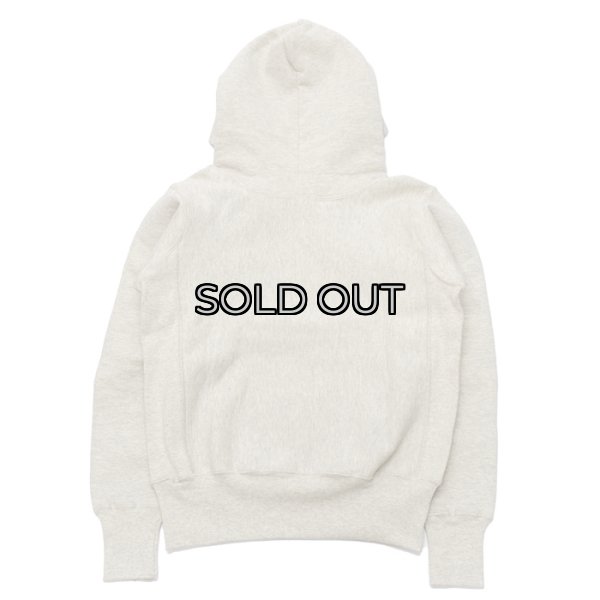 画像2: 『OUTLET』Champion（チャンピオン）REVERSE WEAVE PULLOVER HOODED SWEATSHIRT ・Made in USA（リバースウィーブプルオーバースウェットパーカー・アメリカ製）”旧モデル” / Oatmeal（オートミール）※Sサイズのみ (2)