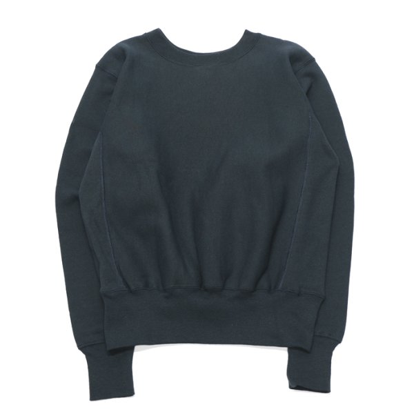 画像2: 『OUTLET』Champion（チャンピオン）REVERSE WEAVE CREW NECK SWEATSHIRT・Made in USA（リバースウィーブクルーネックスウェットシャツ・アメリカ製）/Navy（ネイビー）※Sサイズのみ (2)