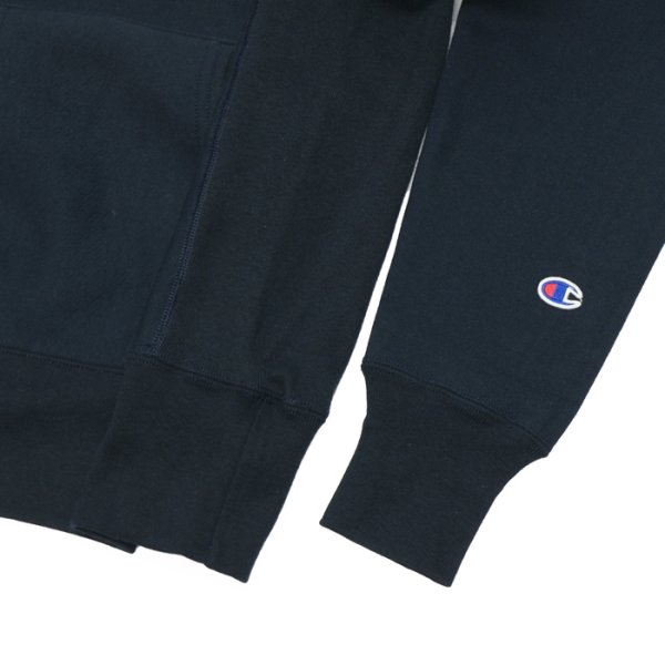 画像5: 『OUTLET』Champion(チャンピオン)REVERSE WEAVE PULLOVER HOODED SWEATSHIRT・Made in USA(リバースウィーブプルオーバースウェットパーカー・アメリカ製)/ Navy(ネイビー)※Sサイズのみ (5)