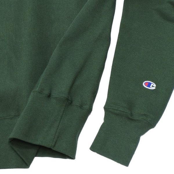 画像5: 『OUTLET』Champion（チャンピオン）REVERSE WEAVE CREW NECK SWEATSHIRT・Made in USA（リバースウィーブクルーネックスウェットシャツ・アメリカ製）/ Moss Green（モスグリーン）※Sサイズのみ (5)