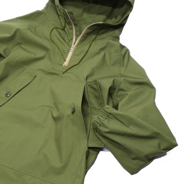 画像4: ＜50％OFF＞*A VONTADE（アボンタージ）Explorer  Parka（エクスプローラーパーカー）"Organic Cotton Poplin" / Olive（オリーブ） (4)
