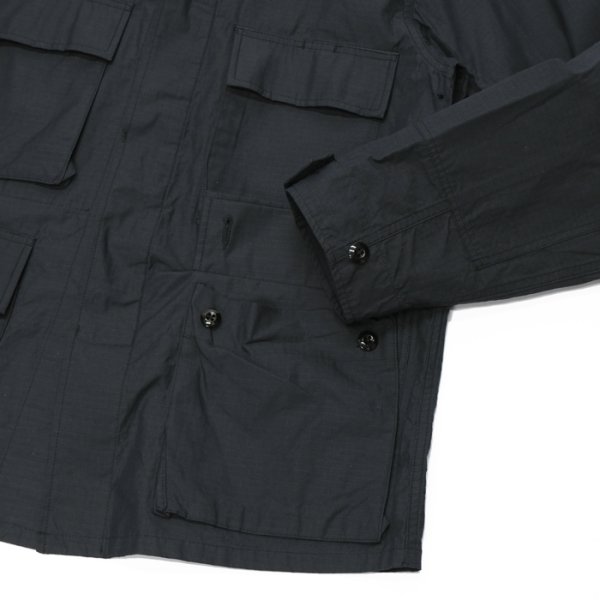 画像5: 『OUTLET』*A VONTADE（アボンタージ）BDU Tropical Jacket（BDUトロピカルジャケット）"Yarn Dyed Ripstop" / Ink（インク） (5)