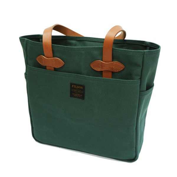 画像4: FILSON(フィルソン)OPEN TOTE BAG(オープントートバッグ)/ GREEN(グリーン) (4)