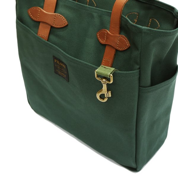 画像5: FILSON(フィルソン)OPEN TOTE BAG(オープントートバッグ)/ GREEN(グリーン) (5)