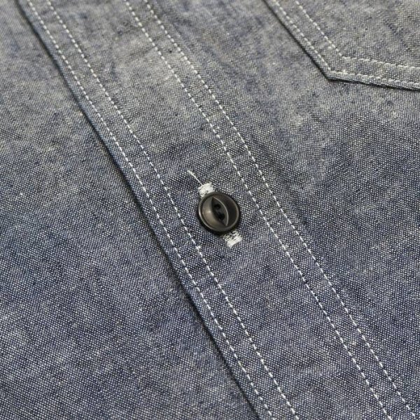 画像7: Nigel Cabourn(ナイジェル・ケーボン)NEW MEDICAL SHIRT(ニューメディカルシャツ)/ Indigo(インディゴ) (7)