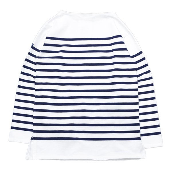 画像2: SAINT JAMES(セントジェームス)NAVAL(ナヴァル)/NEIGE×MARINE(ホワイト×マリン) (2)