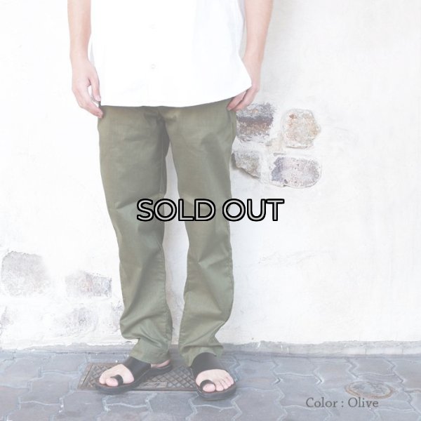 画像7: F.O.B FACTORY(エフオービーファクトリー)EASY PANTS(イージーパンツ)"CL SOLOTEX" / Navy(ネイビー)【裾上げ無料】 (7)