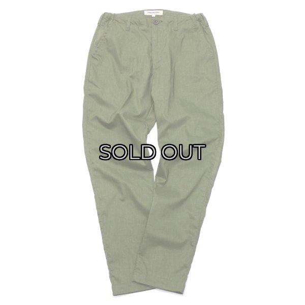 画像1: F.O.B FACTORY(エフオービーファクトリー)EASY PANTS(イージーパンツ)"CL SOLOTEX" / Olive(オリーブ)【裾上げ無料】 (1)