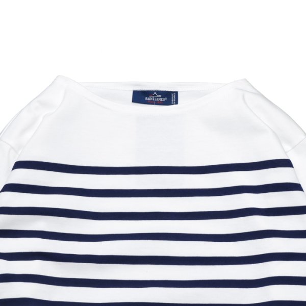 画像3: SAINT JAMES(セントジェームス)NAVAL(ナヴァル)/NEIGE×MARINE(ホワイト×マリン) (3)