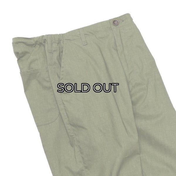 画像5: F.O.B FACTORY(エフオービーファクトリー)EASY PANTS(イージーパンツ)"CL SOLOTEX" / Olive(オリーブ)【裾上げ無料】 (5)