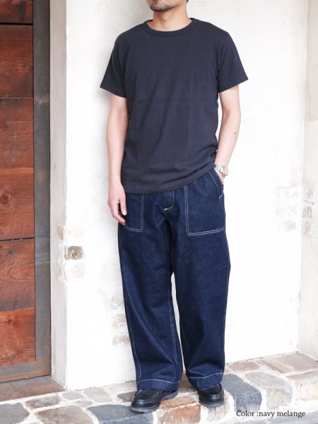画像5: ＜40%OFF＞ilMelange（フィルメランジェ）DIZZ（ディズ　”ポケット無し”）"オーガニックラフィー天竺" / 3colors （全3色展開） (5)