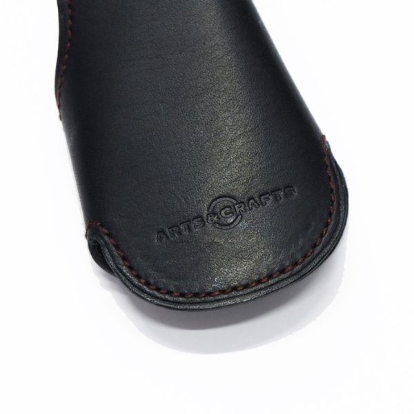 画像5: ARTS&CRAFTS(アーツアンドクラフツ)BRASS SHOEHORN KEYCASE(ブラスシューホーンキーケース)ELBAMATT ACC/Black(ブラック) (5)