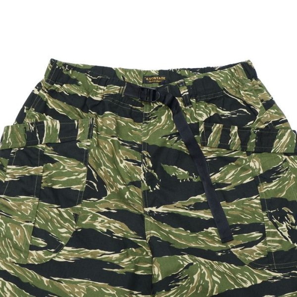 画像3: *A VONTADE(アボンタージ)Fatigue Shorts(ファティーグショーツ)”Army Ripstop” / Tiger Camo(タイガーカモ) (3)