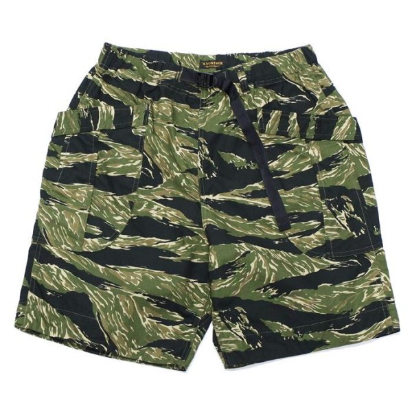 画像1: *A VONTADE（アボンタージ）Fatigue Shorts（ファティーグショーツ）”Army Ripstop” / Tiger Camo（タイガーカモ） (1)