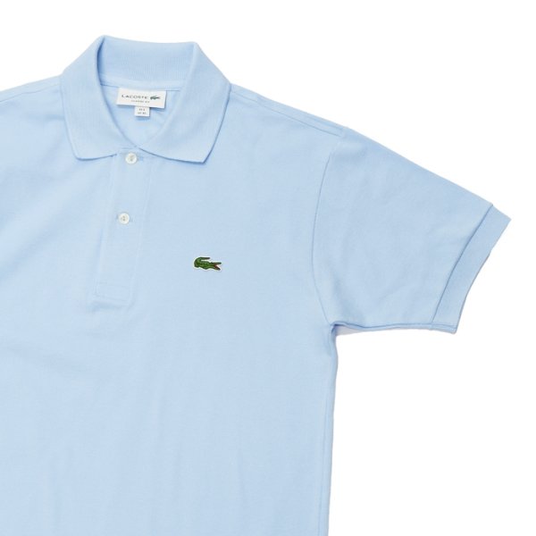 画像4: LACOSTE（ラコステ）Classic Fit Pique Polo Shirt（クラシックフィットピケポロシャツ）"Imported from France" / Sax Blue（サックスブルー） (4)