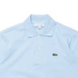 画像6: LACOSTE（ラコステ）Classic Fit Pique Polo Shirt（クラシックフィットピケポロシャツ）/Overview（サックスブルー）・Turquin Blue（ターコイズブルー）※Imported from France (6)