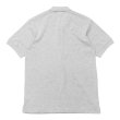 画像2: LACOSTE（ラコステ）Classic Fit Pique Polo Shirt（クラシックフィットピケポロシャツ）/Silver Chine（杢シルバーグレー）※Imported from France (2)