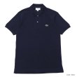 画像4: LACOSTE（ラコステ）Classic Fit Pique Polo Shirt（クラシックフィットピケポロシャツ）/White（ホワイト）・Navy（ネイビー）※Imported from France (4)