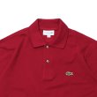 画像8: LACOSTE（ラコステ）Classic Fit Pique Polo Shirt（クラシックフィットピケポロシャツ）/Bordeaux（ボルドー）・Orange（オレンジ）・Marron（マロン）※Imported from France (8)