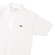 画像7: LACOSTE（ラコステ）Classic Fit Pique Polo Shirt（クラシックフィットピケポロシャツ）/White（ホワイト）・Navy（ネイビー）※Imported from France (7)