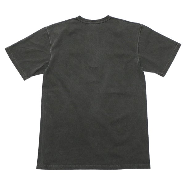 画像2: Good On(グッドオン)Short Sleeve Henley Neck Tee(ショートスリーブヘンリーネックTシャツ)"Pigment Dye" / Black(ブラック) (2)