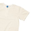 画像4: Good On（グッドオン）Short Sleeve Henley Neck Tee（ショートスリーブヘンリーネックTシャツ）"Pigment Dye"/Natural（ナチュラル） (4)