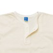 画像3: Good On（グッドオン）Short Sleeve Henley Neck Tee（ショートスリーブヘンリーネックTシャツ）"Pigment Dye"/Natural（ナチュラル） (3)