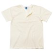 画像1: Good On（グッドオン）Short Sleeve Henley Neck Tee（ショートスリーブヘンリーネックTシャツ）"Pigment Dye"/Natural（ナチュラル） (1)