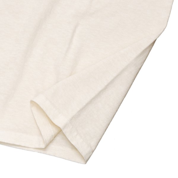 画像5: Good On(グッドオン)Short Sleeve Henley Neck Tee(ショートスリーブヘンリーネックTシャツ)"Pigment Dye" / Natural(ナチュラル) (5)