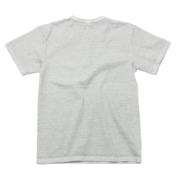 画像2: Good On(グッドオン)Short Sleeve Henley Neck Tee(ショートスリーブヘンリーネックTシャツ)"Pigment Dye" / Ash(アッシュ) (2)