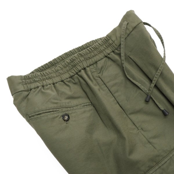 画像5: 『OUTLET』giabsarchivio（ジャブスアルキヴィオ）TIZIANO SHORTS（ティッツィアーノショーツ）COTTON GROSGRAIN STRETCH/Greyish Green（グレイッシュグリーン） (5)