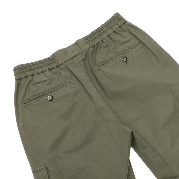 画像6: 『OUTLET』giabsarchivio（ジャブスアルキヴィオ）TIZIANO SHORTS（ティッツィアーノショーツ）COTTON GROSGRAIN STRETCH/Greyish Green（グレイッシュグリーン） (6)